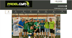 Desktop Screenshot of padelgymclub.com